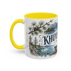 Khuvsgul Lake Mug, Mongolia Travel Souvenir, Bucket List Gift, Accent Ceramic Coffee Mug 11oz 15oz