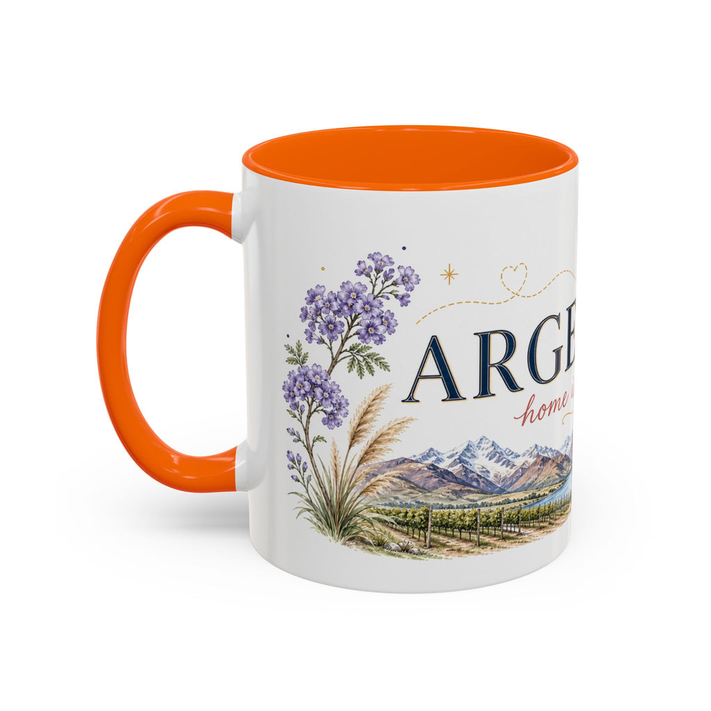 Argentina Home Country Mug | Moving Away Gift | Long Distance Friendship | 11 oz 15 oz Accent Mug