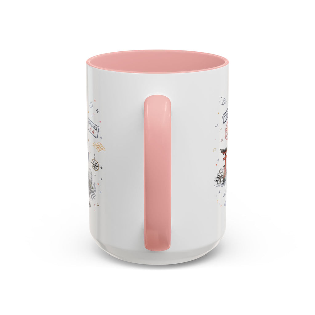 Tokyo Coffee Mug | Japan Souvenir Travel Gift | Accent Color Ceramic 11oz 15oz