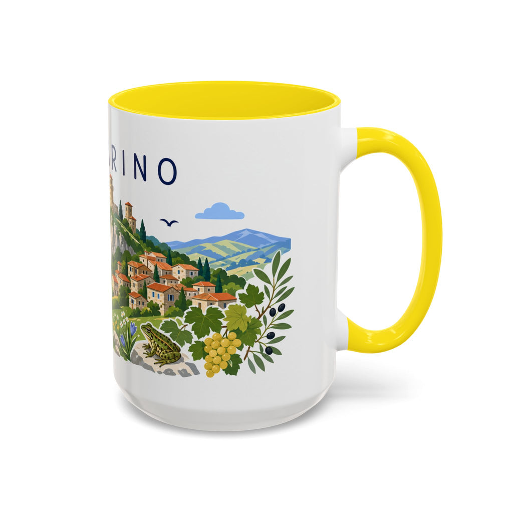 San Marino Coffee Mug | Travel Souvenir Accent Mug | Country Gift Ceramic Cup 11oz 15oz
