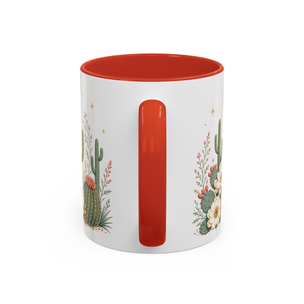Arizona State Map Mug | Desert Landscape, Botanical Accents, Homesick Gift
