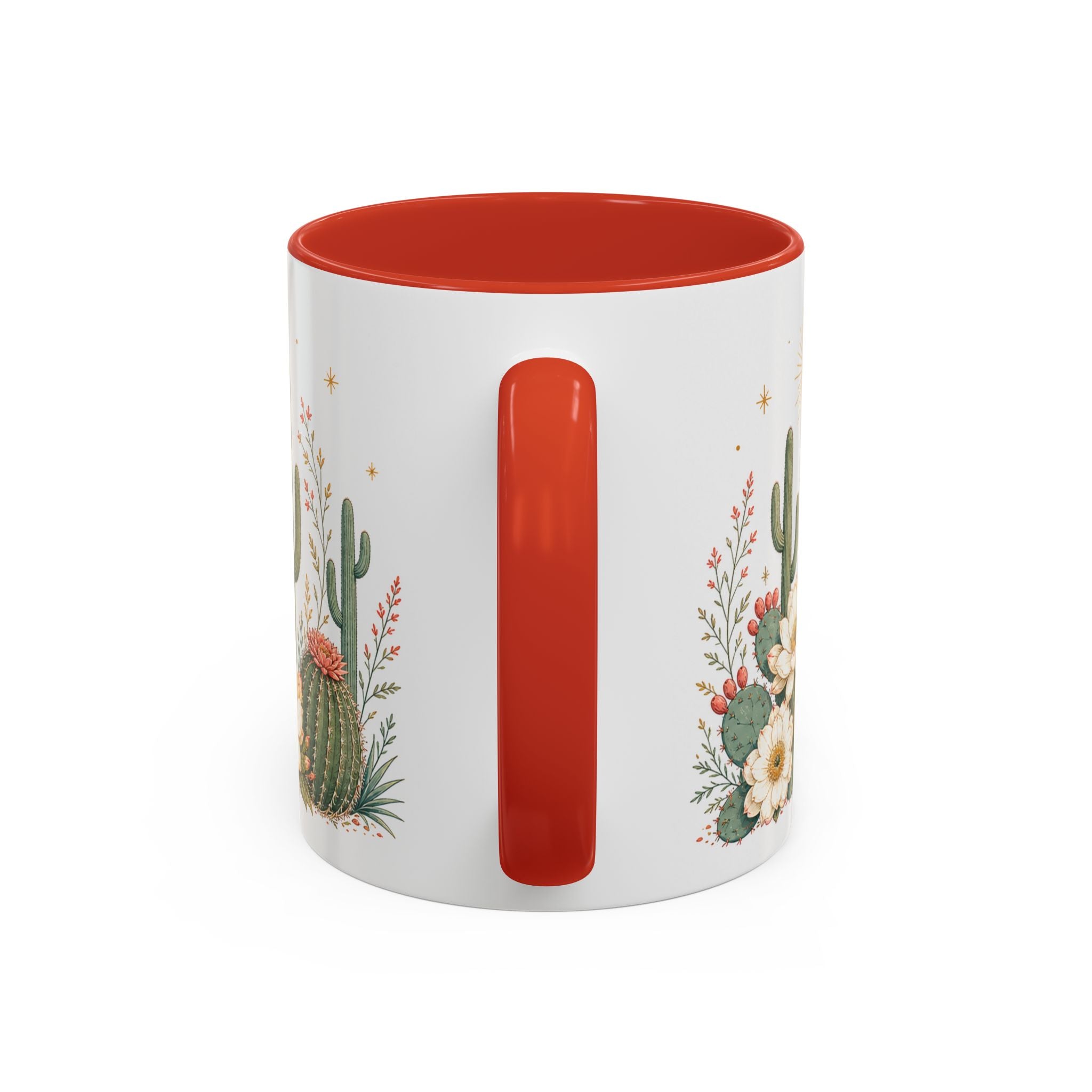 Arizona State Map Mug | Desert Landscape, Botanical Accents, Homesick Gift