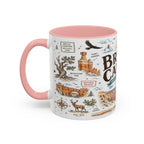 Bryce Canyon Coffee Mug | National Park Hiking Utah Gift | Accent Color Ceramic 11oz 15oz