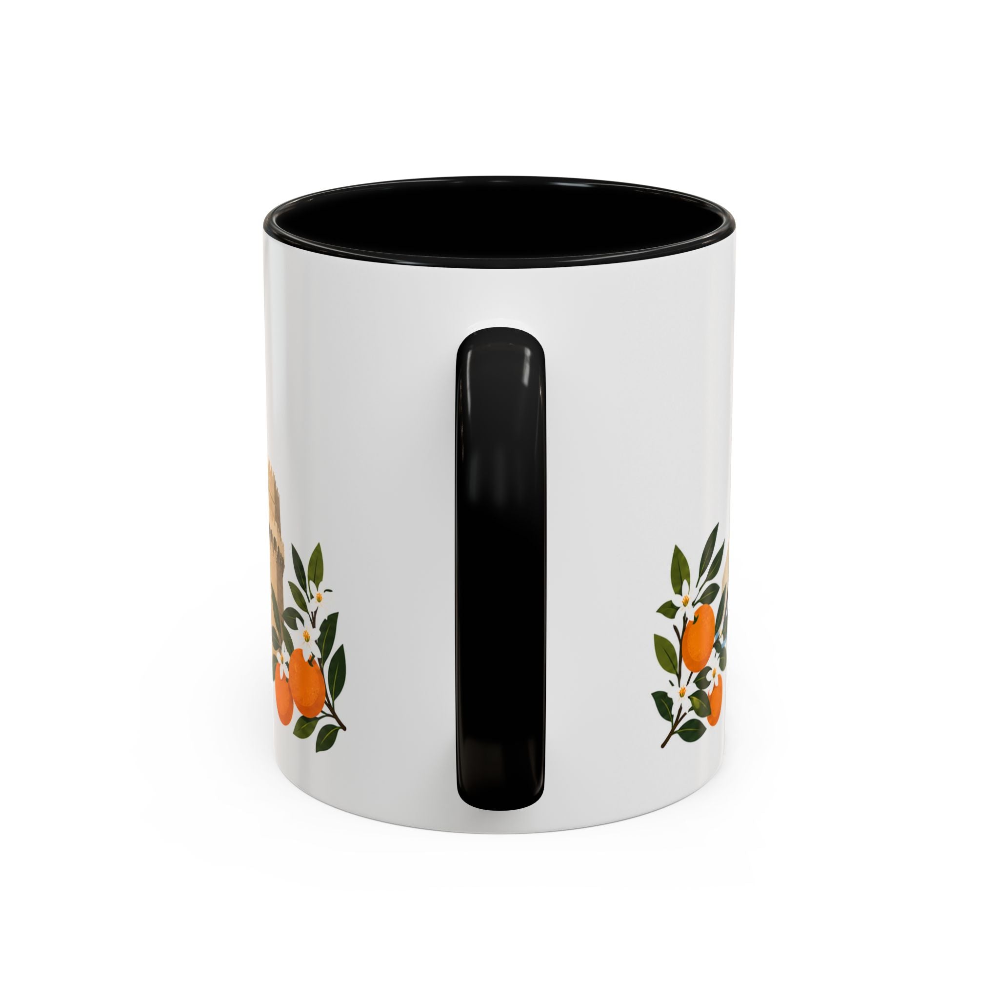 Valencia Coffee Mug | Spain Travel Souvenir | Porcelain Decal City Gift | 11oz 15oz Accent Mug