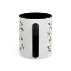 Virginia American Dogwood Mug, State Flower Floral Coffee Cup, 11oz Botanical Gift