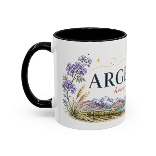 Argentina Home Country Mug | Moving Away Gift | Long Distance Friendship | 11 oz 15 oz Accent Mug