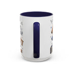 Mr Fix It Coffee Mug | Father's Day Gift for Dad | Accent Color Ceramic 11oz 15oz