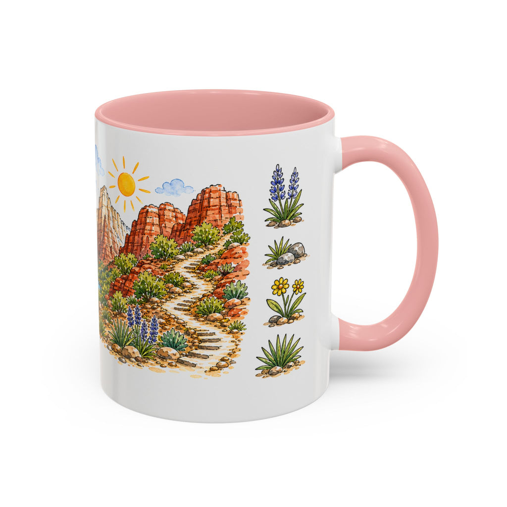 Zion National Park Mug | US Travel Souvenir Accent Coffee Mug | 11oz 15oz Ceramic Cup