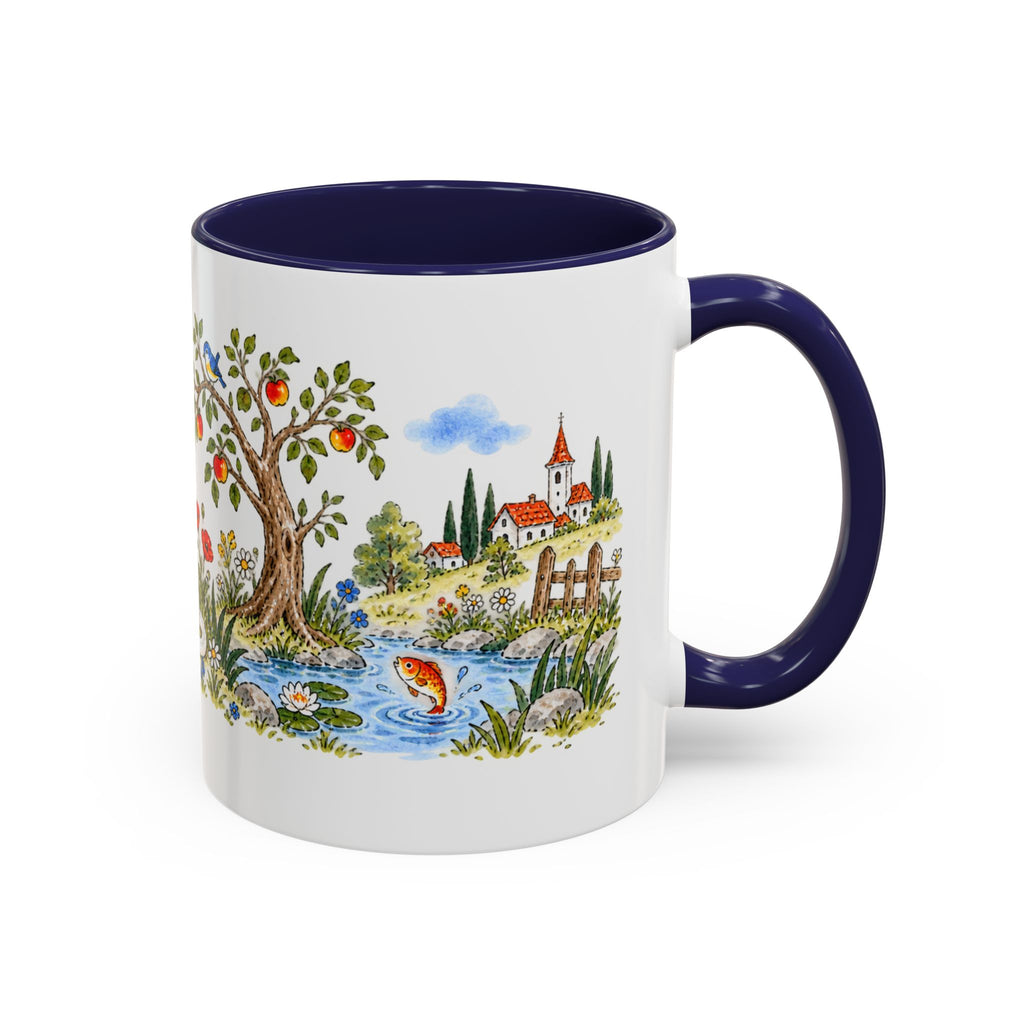 The White Snake Mug | Storybook Fairy Tale Accent Coffee Mug | EveryLegend