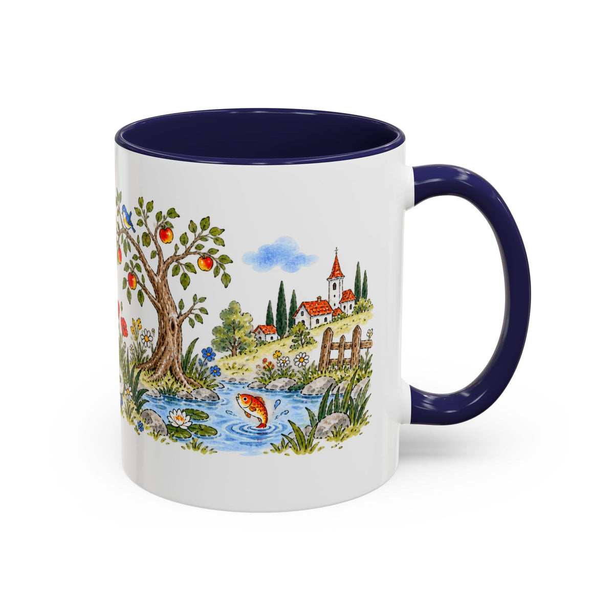 The White Snake Mug | Storybook Fairy Tale Accent Coffee Mug | EveryLegend