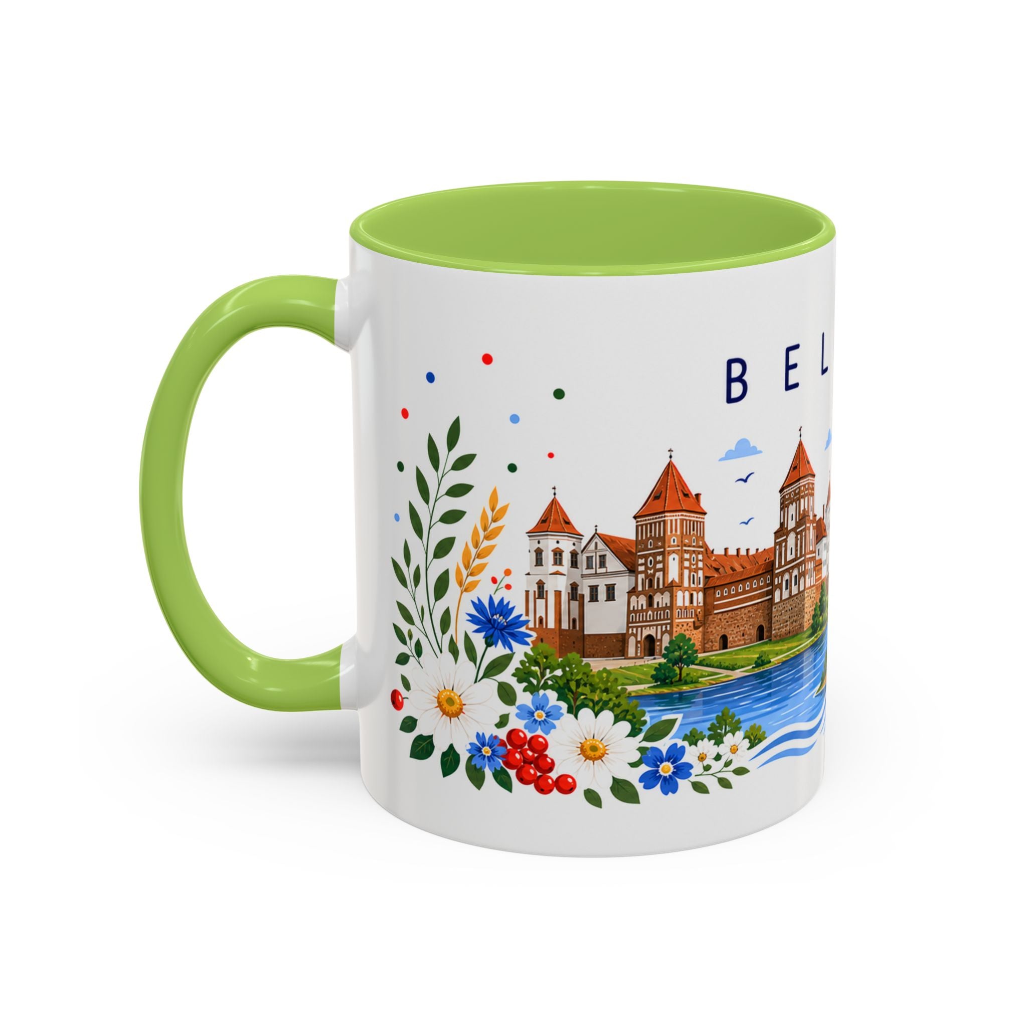 Belarus Coffee Mug | Travel Souvenir Accent Mug | Place Gift Ceramic Cup 11oz 15oz
