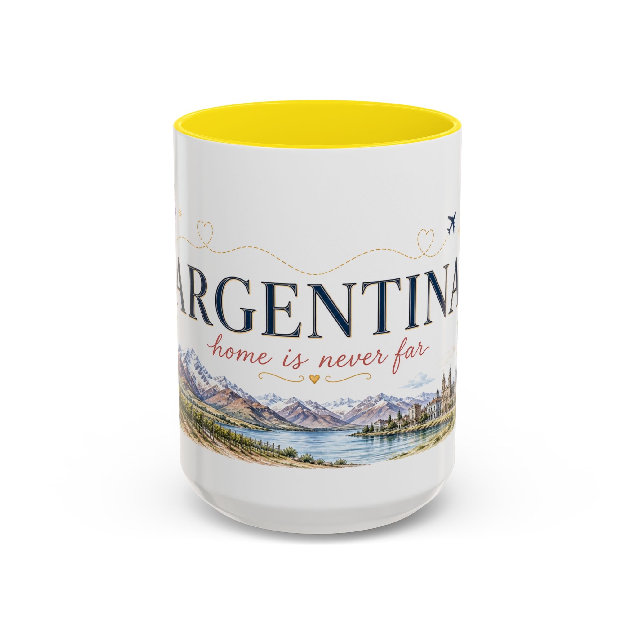 Argentina Home Country Mug | Moving Away Gift | Long Distance Friendship | 11 oz 15 oz Accent Mug