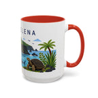 Saint Helena Coffee Mug | Travel Souvenir Accent Mug | Country Gift Ceramic Cup 11oz 15oz