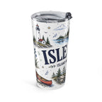 Isle Royale National Park 20oz Tumbler | Michigan Island Wilderness Hiking Gift | Insulated Stainless Steel Travel Cup