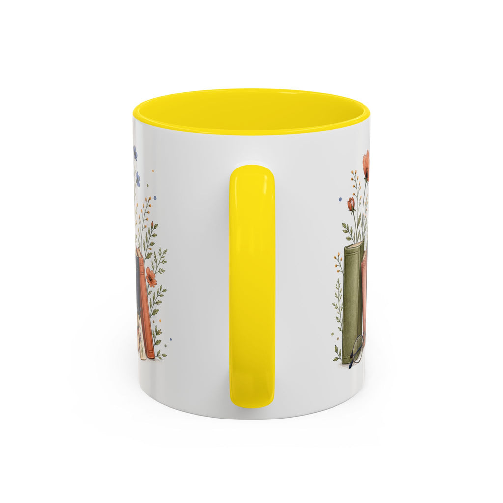 Personalized Reading Teacher Mug | Custom Name Book Lover Coffee Cup | Teacher Appreciation Gift