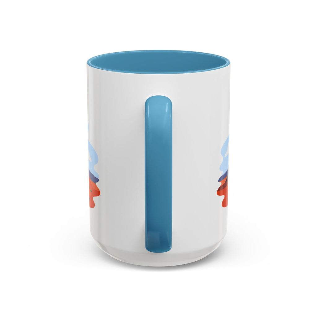 Monument Valley Coffee Mug | Travel Destination Souvenir Gift | Accent Color Ceramic 11oz 15oz