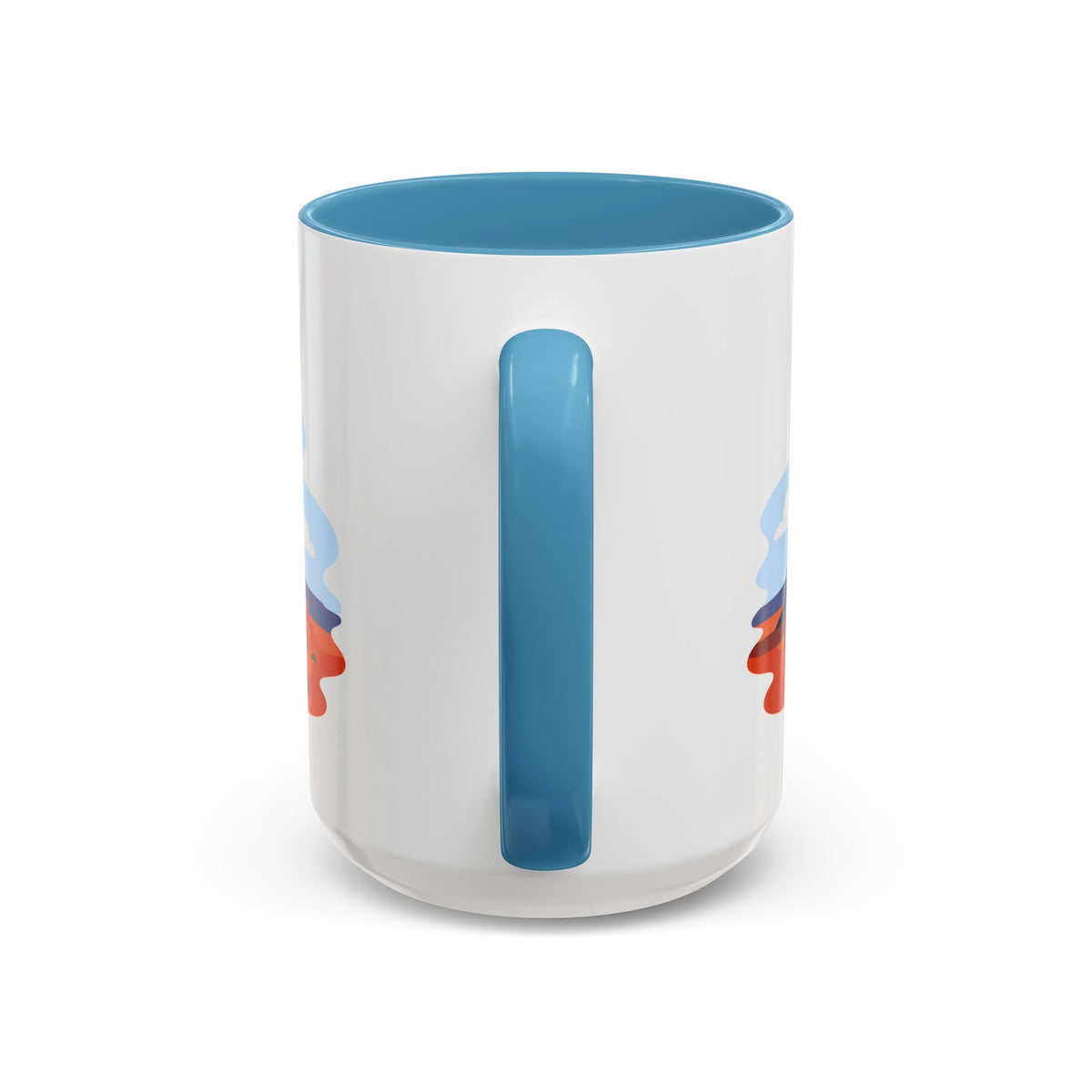 Monument Valley Coffee Mug | Travel Destination Souvenir Gift | Accent Color Ceramic 11oz 15oz