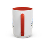 Pinnacles National Park Coffee Mug | Solid Color Block Park Souvenir | 11oz 15oz Accent Mug