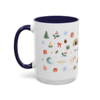 Mammoth Cave National Park Christmas Mug | Watercolor Travel Souvenir | Holiday Gift | Accent Ceramic Coffee Cup 11oz 15oz