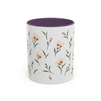 Utah Sego Lily Mug, State Flower Floral Coffee Cup, 11oz Botanical Gift