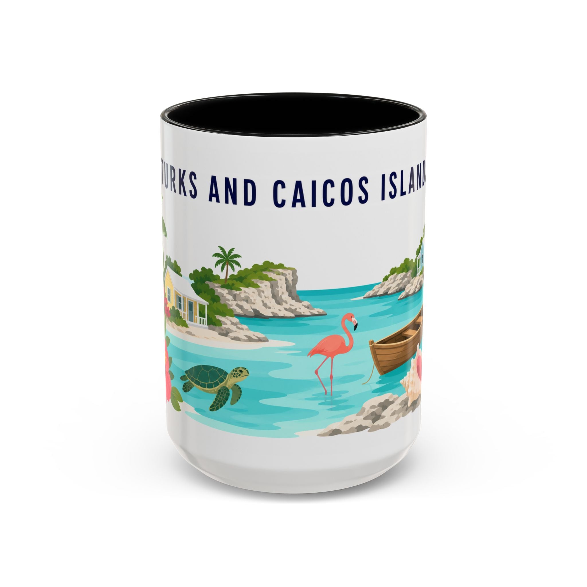 Turks and Caicos Islands Coffee Mug | Travel Souvenir Accent Mug | Country Gift Ceramic Cup 11oz 15oz