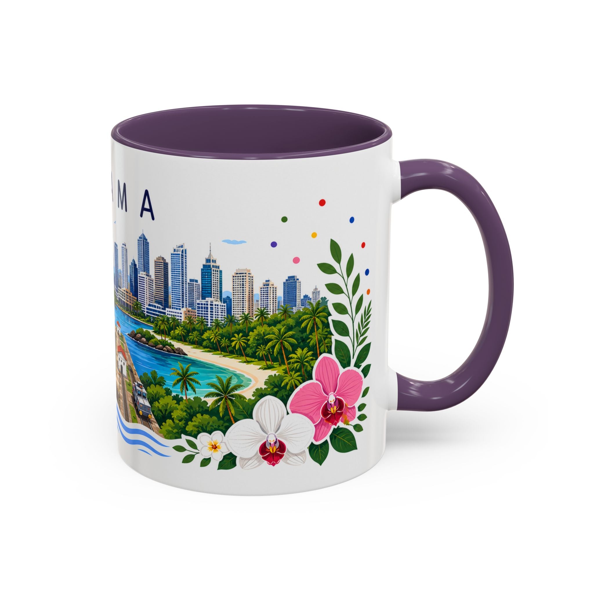 Panama Coffee Mug | Travel Souvenir Accent Mug | Place Gift Ceramic Cup 11oz 15oz