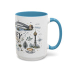 Sydney Coffee Mug | Australia Souvenir Travel Gift | Accent Color Ceramic 11oz 15oz