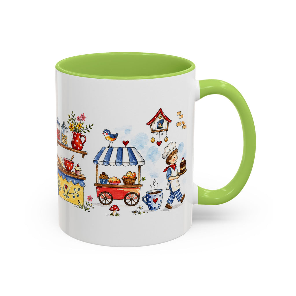 Cozy Bakery Village Mug | Storybook Pastry Accent Coffee Mug | EveryLegend