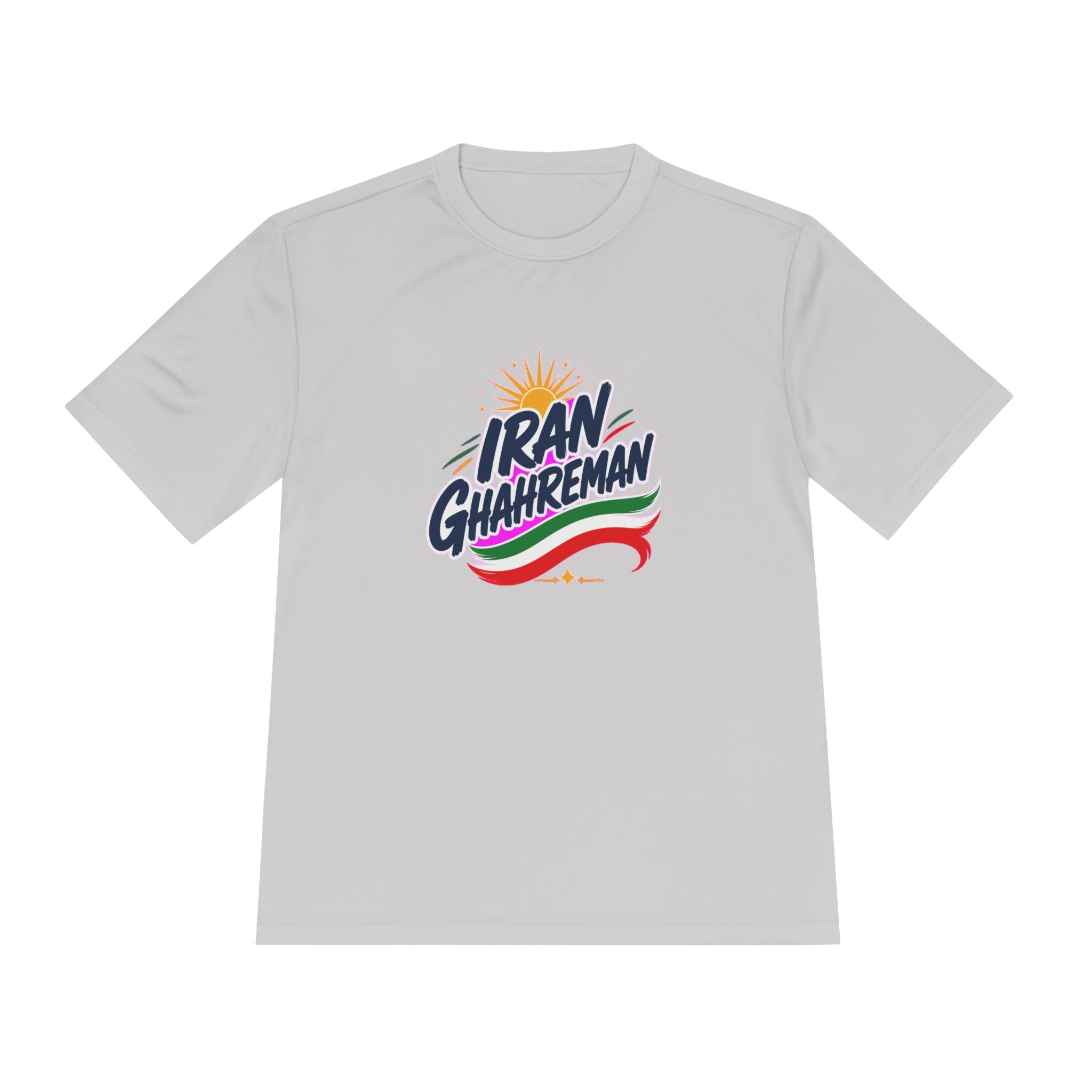 Iran Ghahreman Soccer Fan T-Shirt, Moisture-Wicking Sport Tee