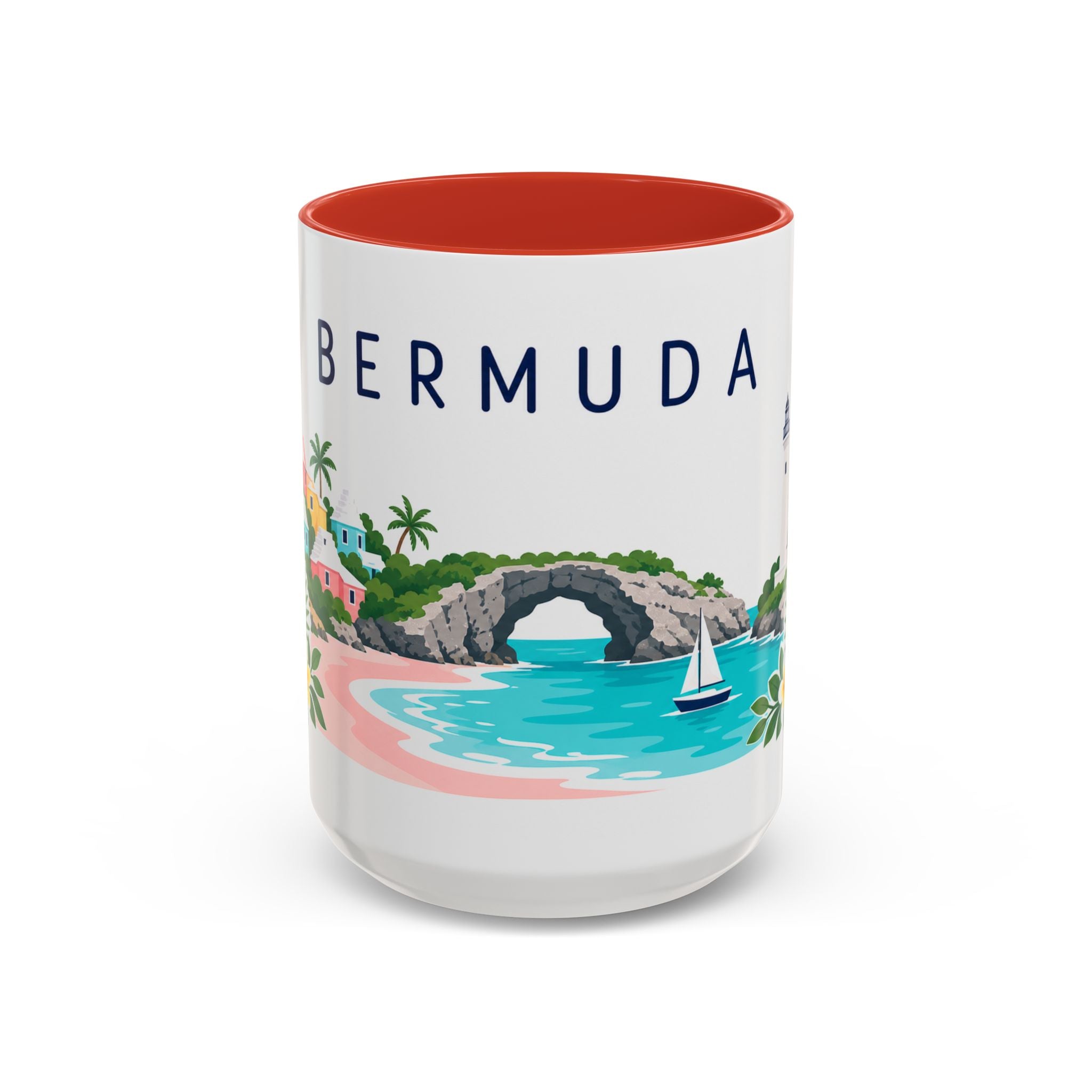 Bermuda Coffee Mug | Travel Souvenir Accent Mug | Country Gift Ceramic Cup 11oz 15oz