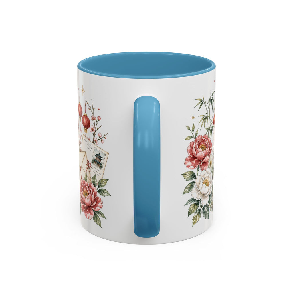 China Home Country Mug | Moving Away Gift | Long Distance Friendship | 11 oz 15 oz Accent Mug