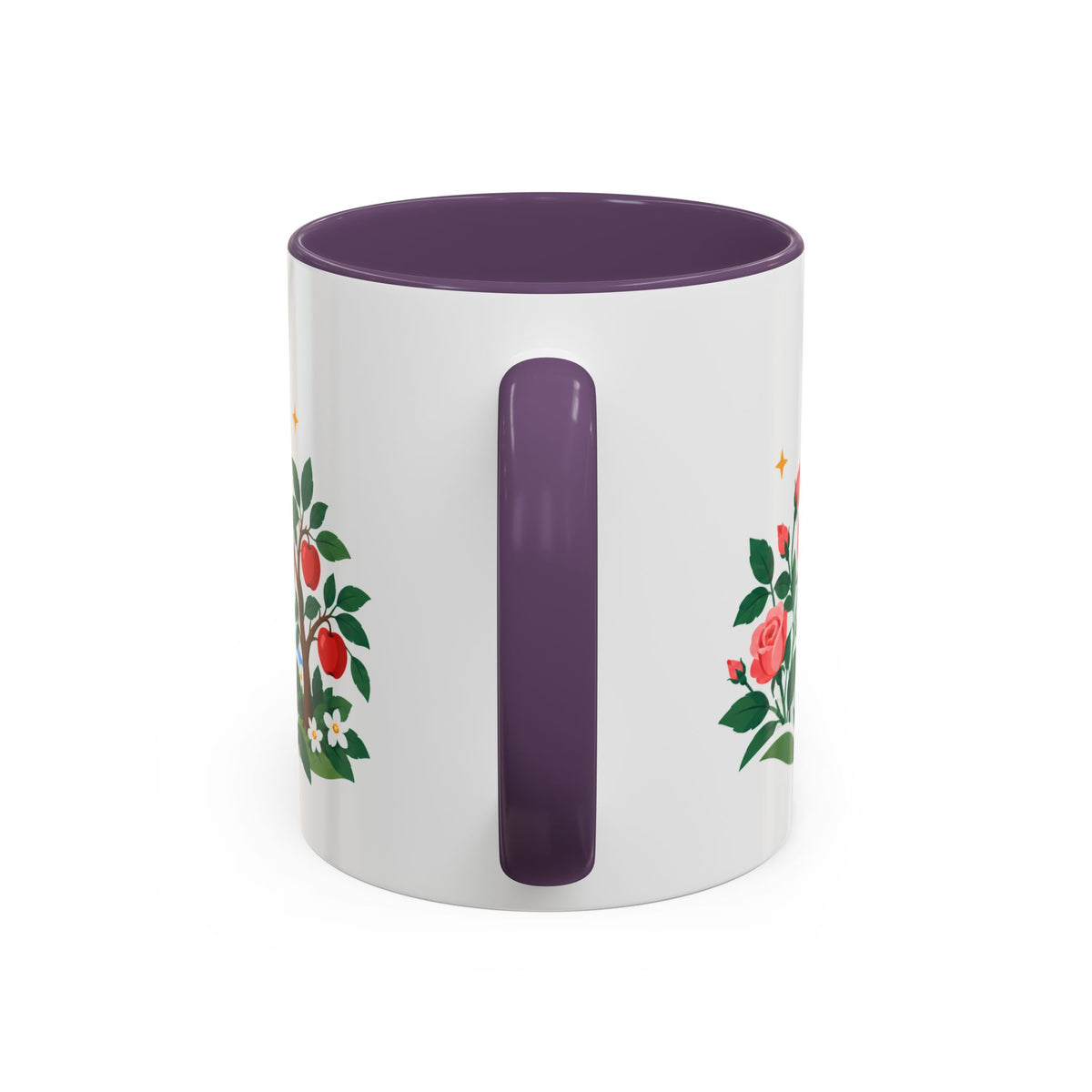 Taurus Zodiac Coffee Mug | Bull and Rose Design | Astrology Birthday Gift | 11 oz 15 oz Ceramic Accent Mug