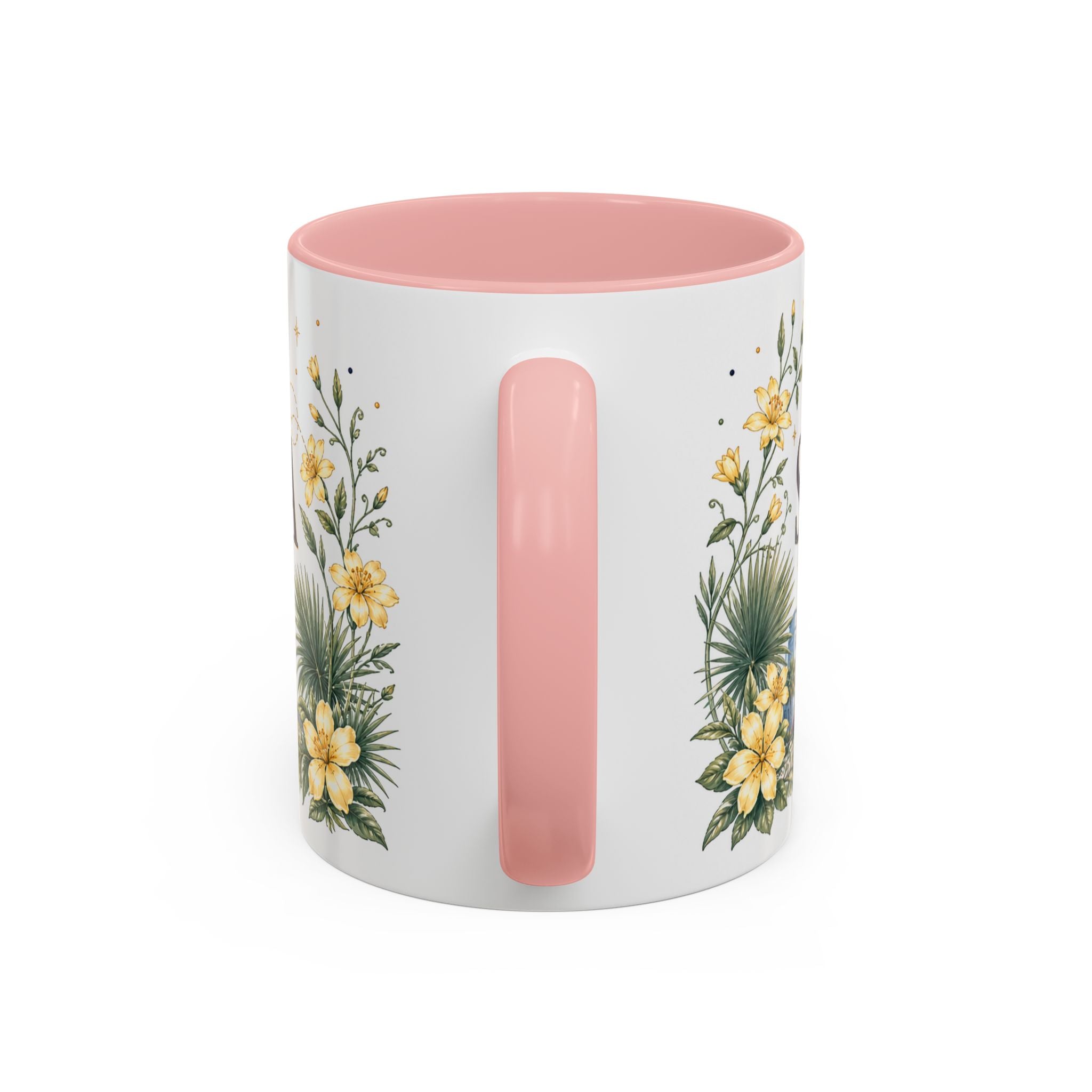 South Carolina State Mug | Botanical Map Accent Cup (11oz 15oz)