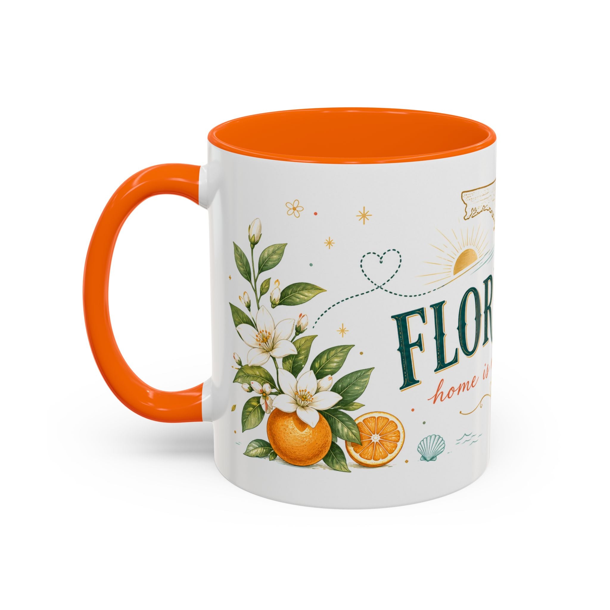 Florida State Mug | Moving Away, Homesick Gift | Long Distance Friendship Coffee Cup