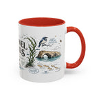 Channel Islands National Park Coffee Mug | California Island Wildlife Marine Gift | Accent Color Ceramic 11oz 15oz