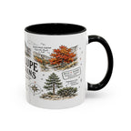 Guadalupe Mountains National Park Coffee Mug | Texas Desert Peaks Hiking Gift | Accent Color Ceramic 11oz 15oz