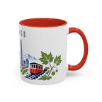 Santiago Coffee Mug | Chile Travel Souvenir | Porcelain Decal City Gift | 11oz 15oz Accent Mug
