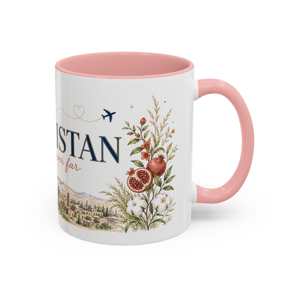 Uzbekistan Home Country Mug | Moving Away Gift | Long Distance Friendship | 11 oz 15 oz Accent Mug