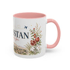 Uzbekistan Home Country Mug | Moving Away Gift | Long Distance Friendship | 11 oz 15 oz Accent Mug