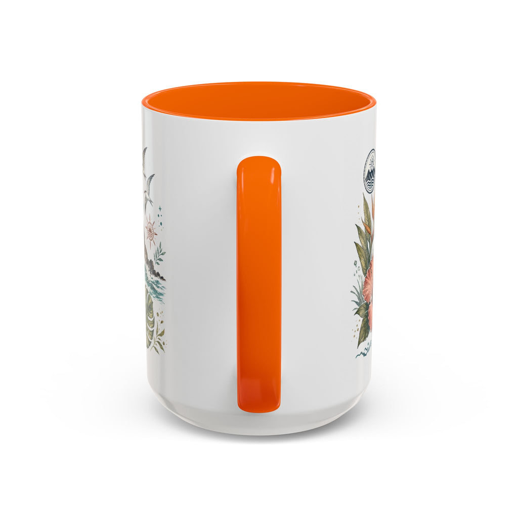 Na Pali Coast Mug, Hawaii Travel Souvenir, Bucket List Gift, Accent Ceramic Coffee Mug 11oz 15oz