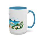 Pattaya Coffee Mug | Thailand Travel Souvenir | Porcelain Decal City Gift | 11oz 15oz Accent Mug