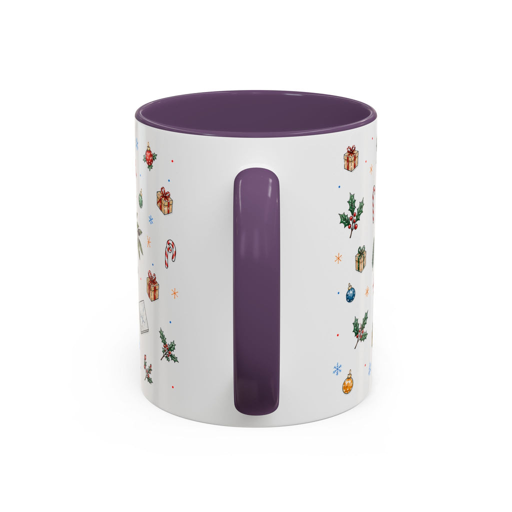 Florence Christmas Mug | Watercolor City Souvenir | Ceramic Coffee Cup (11oz 15oz)