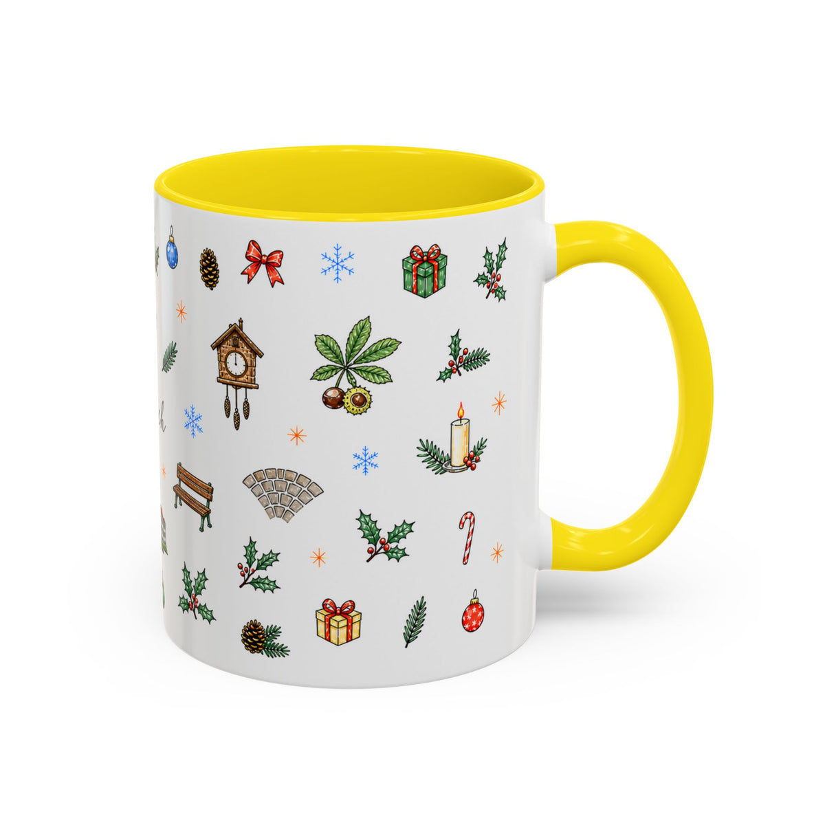 Munich Christmas Mug | Watercolor City Souvenir, Travel Gift (11oz/15oz)