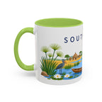 South Sudan Coffee Mug | Travel Souvenir Accent Mug | Country Gift Ceramic Cup 11oz 15oz