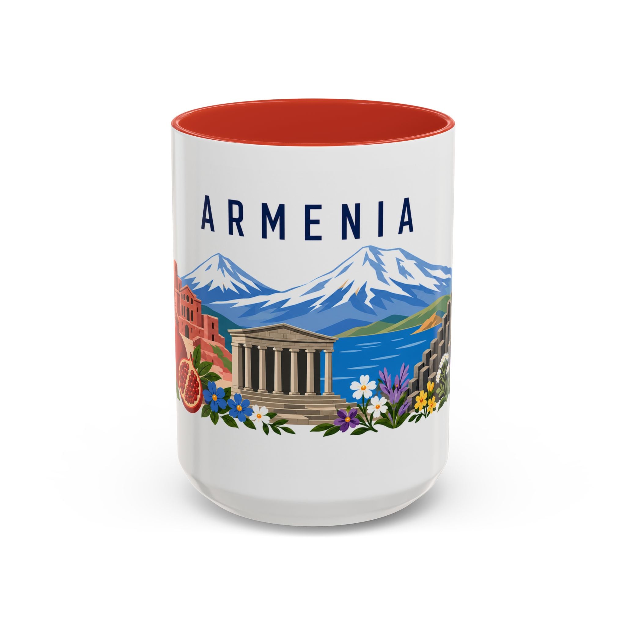 Armenia Coffee Mug | Travel Souvenir Accent Mug | Country Gift Ceramic Cup 11oz 15oz
