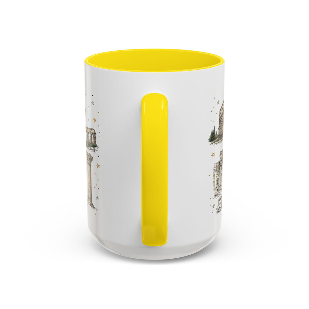 Rome Coffee Mug | Italy Souvenir Travel Gift | Accent Color Ceramic 11oz 15oz