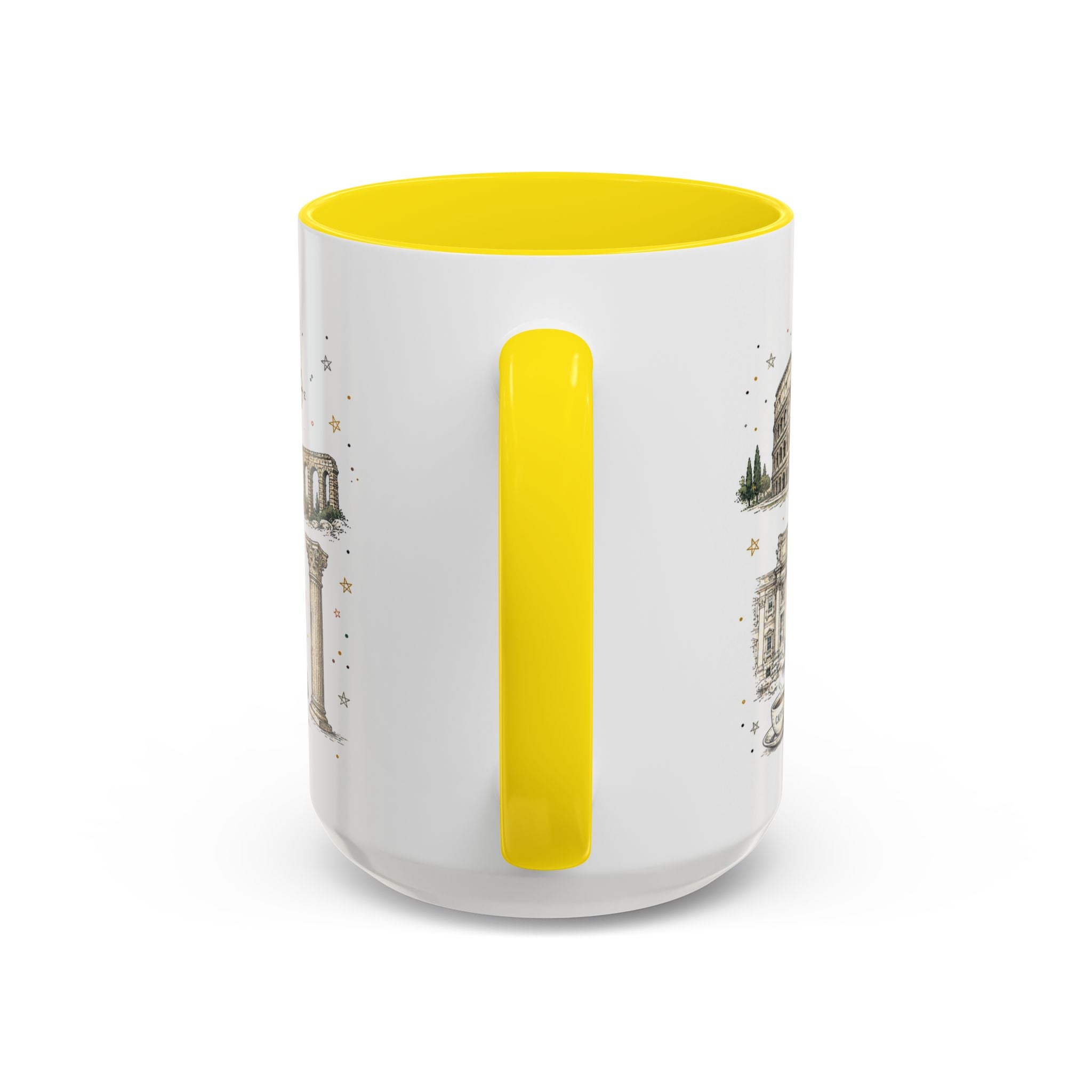 Rome Coffee Mug | Italy Souvenir Travel Gift | Accent Color Ceramic 11oz 15oz