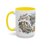 Hunza Valley Mug, Pakistan Travel Souvenir, Bucket List Gift, Accent Ceramic Coffee Mug 11oz 15oz