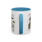 Prague Coffee Mug | Czech Republic Souvenir Travel Gift | Accent Color Ceramic 11oz 15oz