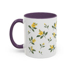 Oregon Oregon Grape Mug, State Flower Floral Coffee Cup, 11oz Botanical Gift